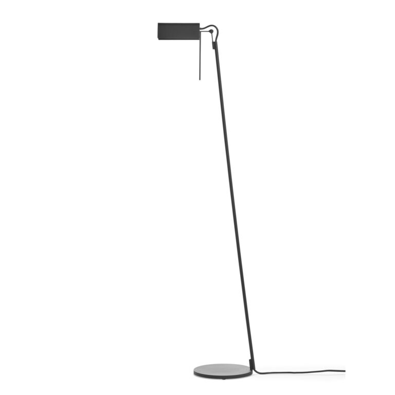 Fold Gulvlampe Sort
