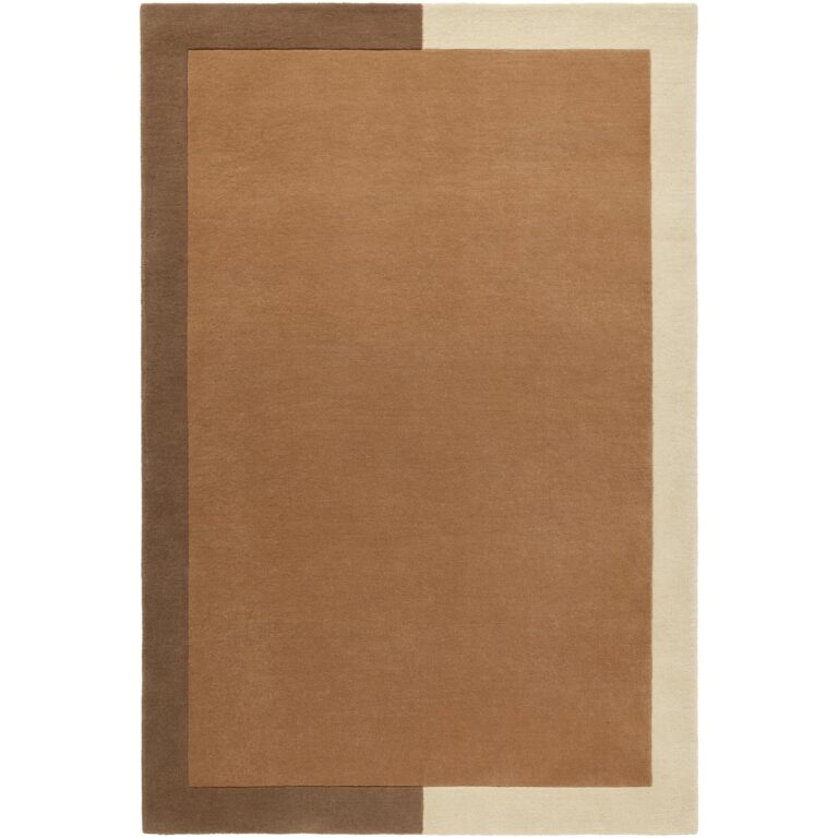 Frame Gulvtæppe 300x400 Cinnamon/Beige