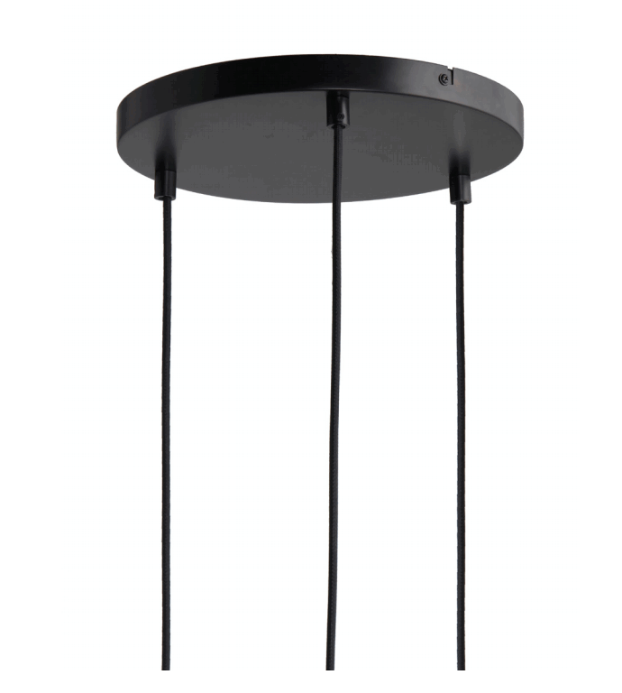 Frandsen baldakin til 3 pendler, mat hvid