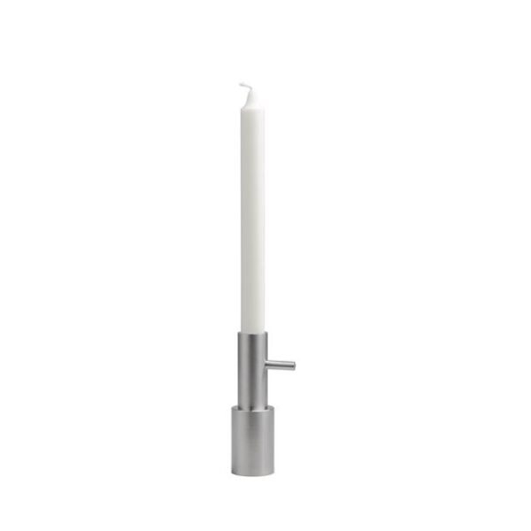 Fritz Hansen Candleholder Lysestage Single #2 Stål