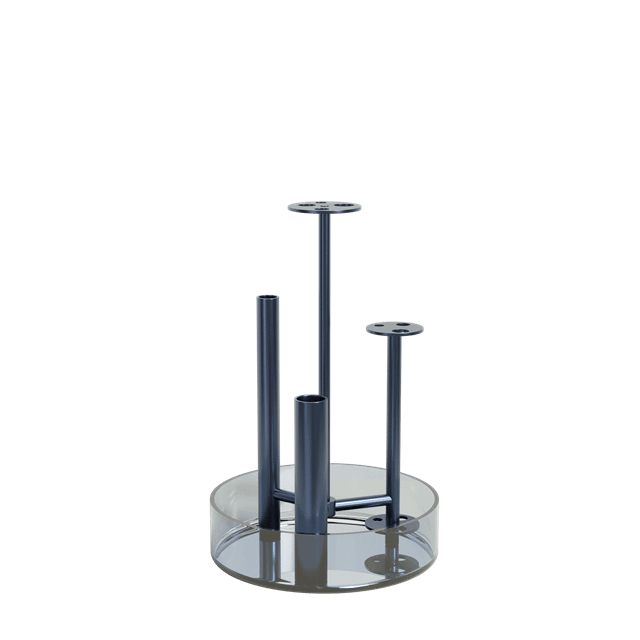 Fritz Hansen Ikeru Vase Høj Dusk Blue