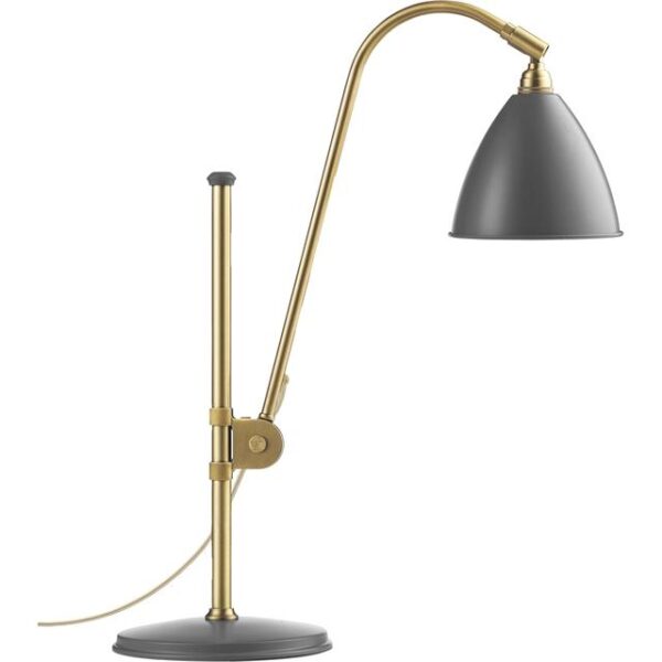 GUBI Bestlite BL1 Bordlampe Grå & Messing