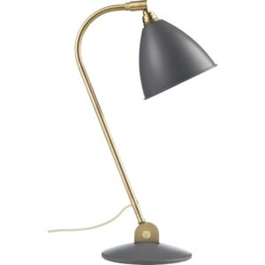 GUBI Bestlite BL2 Bordlampe Grå & Messing