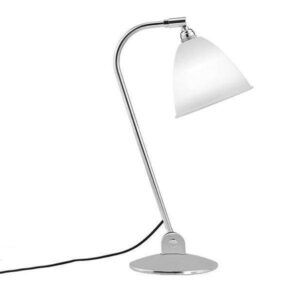 GUBI Bestlite BL2 Bordlampe Krom & Porcelæn