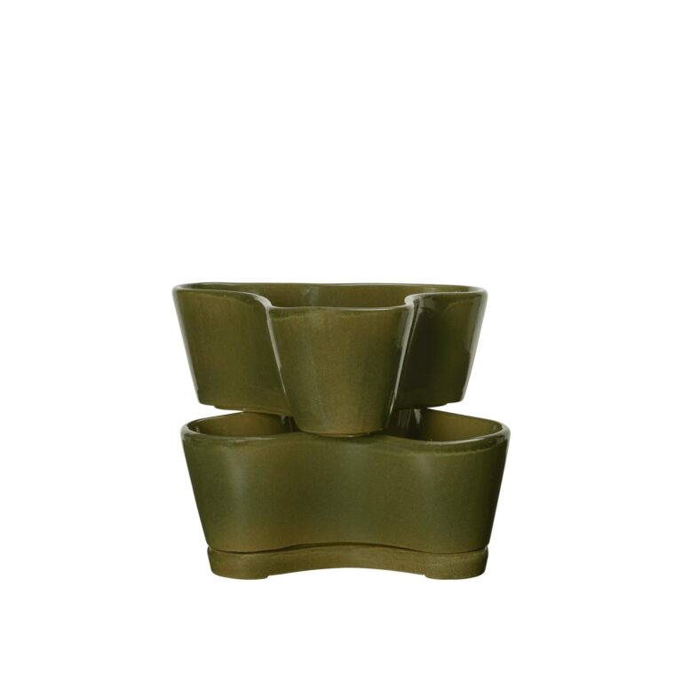 Gemi Plantekasse Sæt af 2 Moss Green