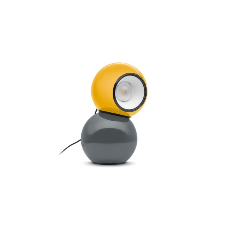 Gravitino Bordlampe Grå/Gul