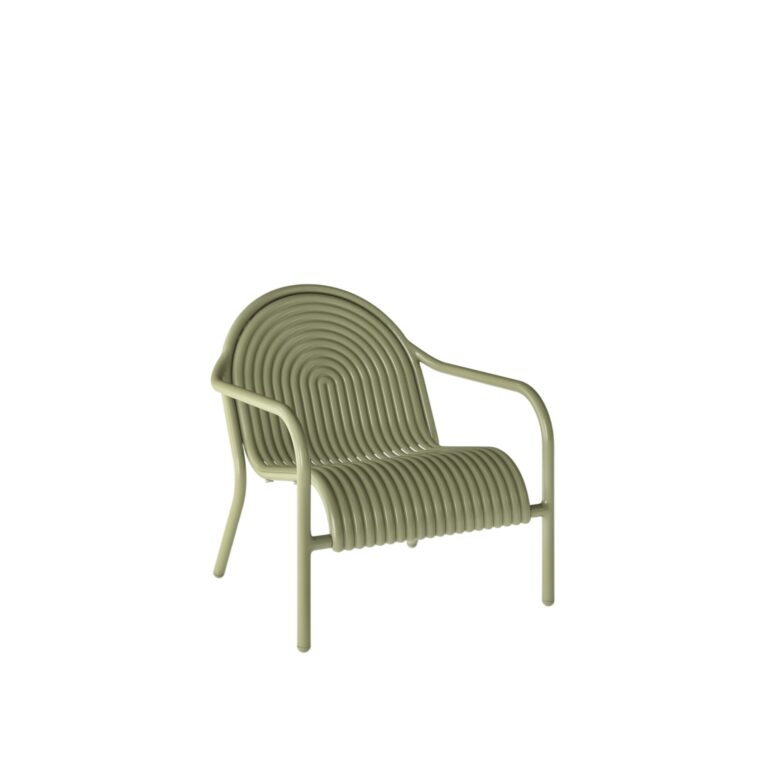 Groove Outdoor loungestol Moss
