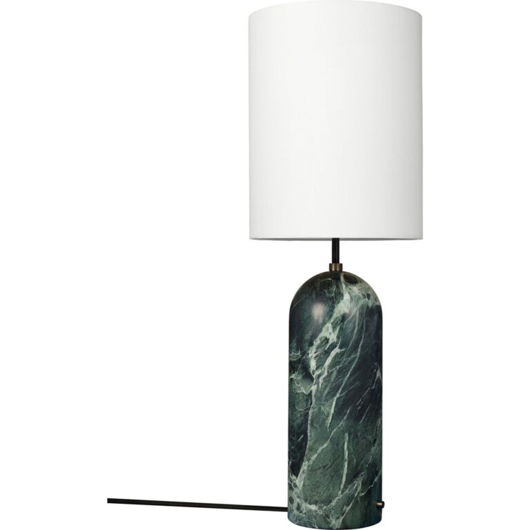 Gubi Gravity Gulvlampe XL Emerald/Hvid