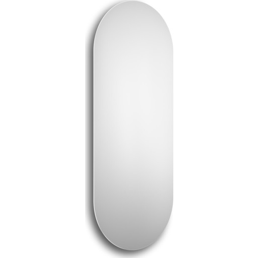 Gustavsberg spejl med lys, 35x85 cm