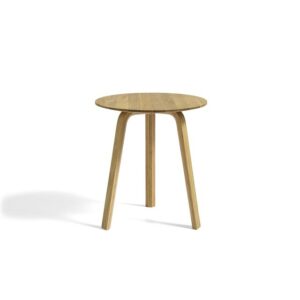 HAY Bella Sofabord Ø45 x H49 Lakeret Egetræ
