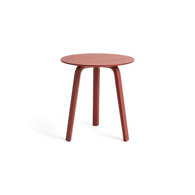 HAY Bella Sofabord Ø45xH49 Tile Red