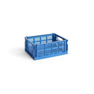 HAY Colour Crate Opbevaringskasse Medium Electric Blue