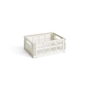 HAY Colour Crate Opbevaringskasse Medium Off-White