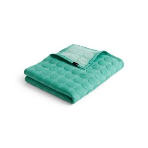 HAY Mega Dot Organic Sengetæppe 235x245 Sea Green