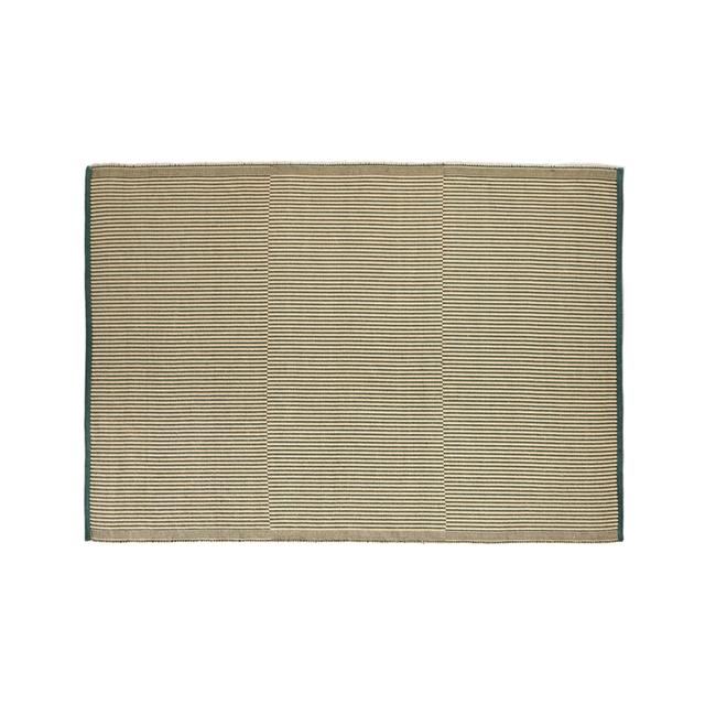 HAY Tapis Gulvtæppe 170x240 Sort/Grøn
