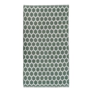 HOUSE NORDIC Narbonne Hallway gulvløber, rektangulær - grøn genanvendt plastik (80x150)