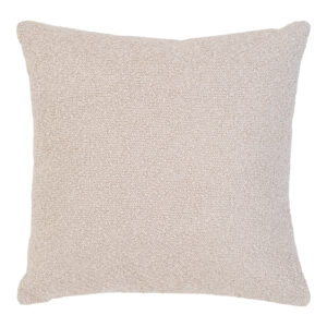 HOUSE NORDIC Savannah pude, kvadratisk - beige bouclé polyester stof (45x45)