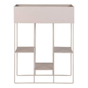 HOUSE NORDICÂ Plantekasse, stål, 3 hylder, sand, 25x60x80 cm