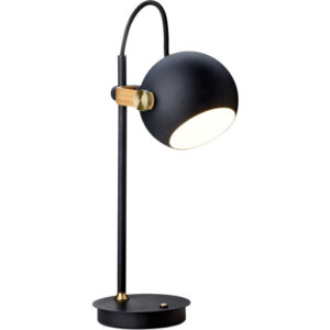 Halo Design D.C genopladelig bordlampe, sort