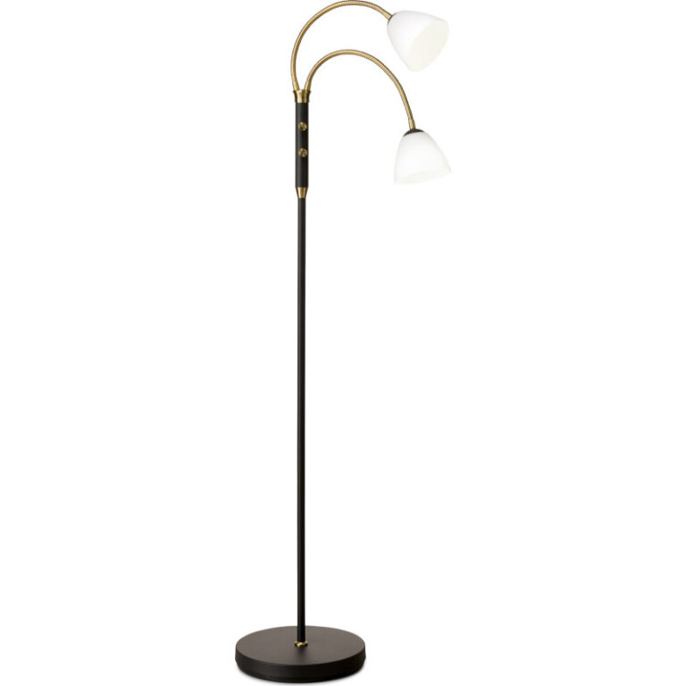 Halo Design Lucid gulvlampe, 2 arme