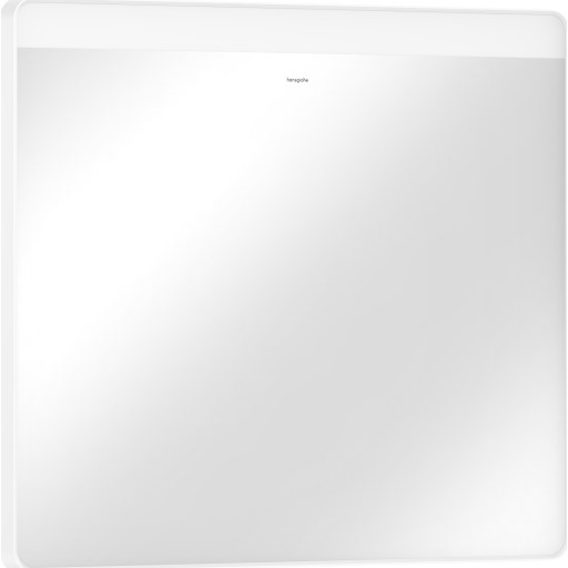 Hansgrohe Xarita Lite Q spejl med lys, 80x70 cm, hvid