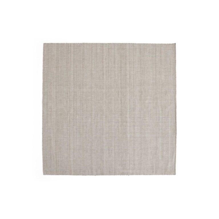 Haze Gulvtæppe 230x230 Lysegrå