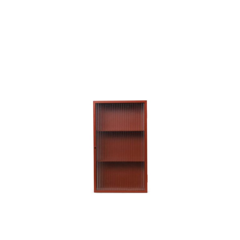 Haze Væghylde Glas/Oxide Red