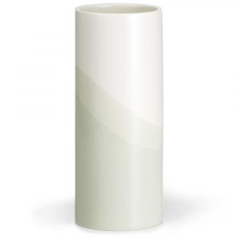 Herringbone Plain Vase Sand