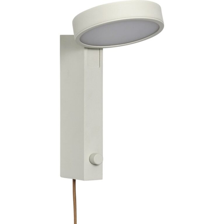 Hübsch Crea væglampe, beige