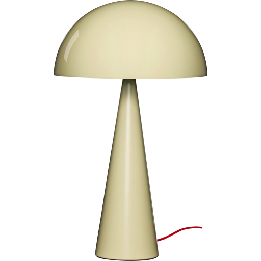 Hübsch Mush bordlampe, sand, 50 cm