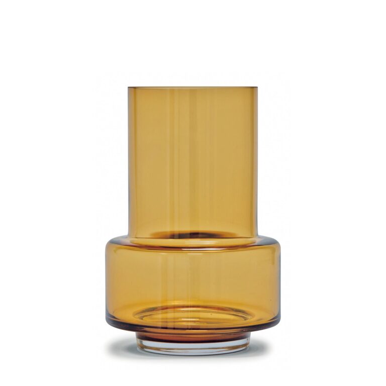 Hurricane No. 26 Vase/Lysestage Amber