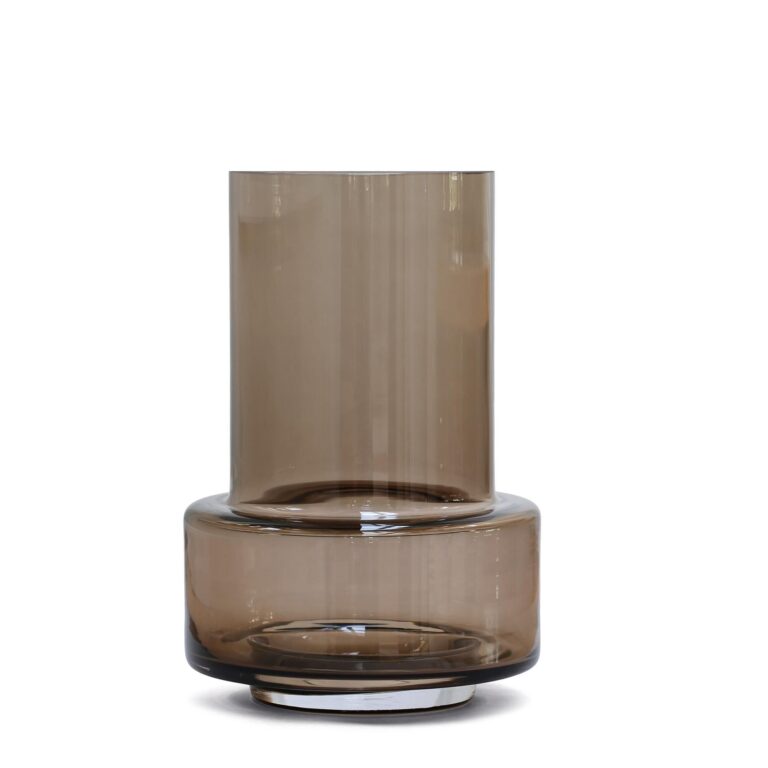 Hurricane No. 26 Vase/Lysestage Sepia Brown