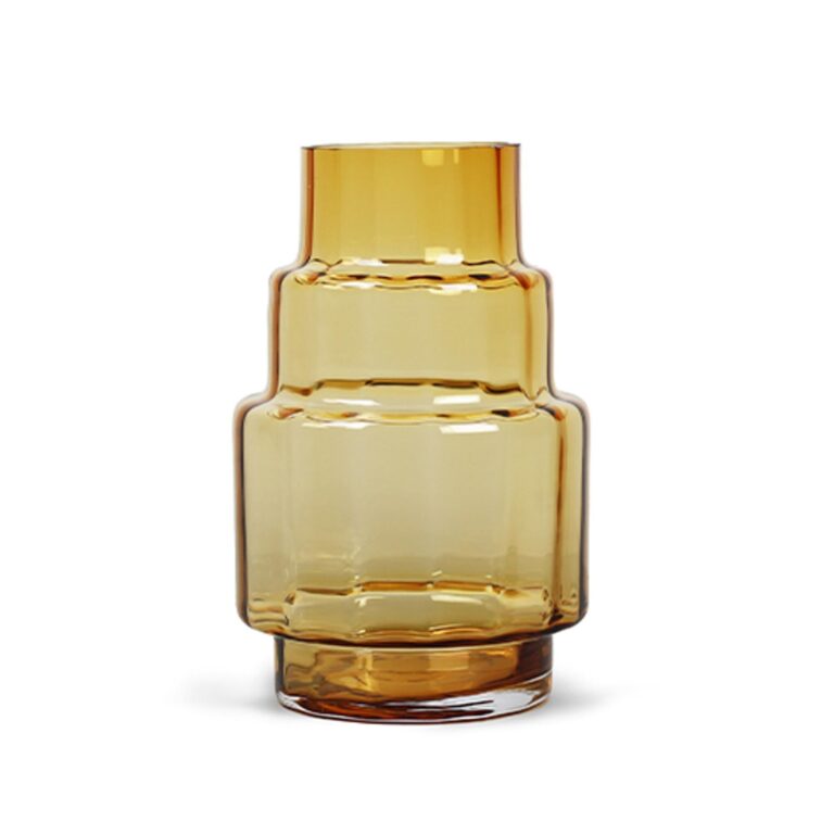 Hurricane Reflections Bo. 69 Vase/Lysestage Amber