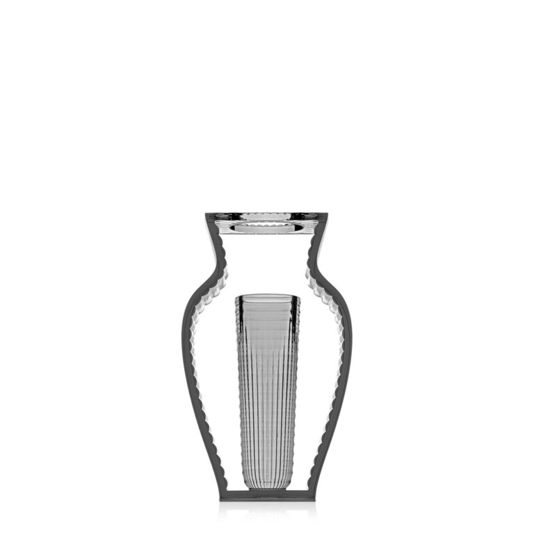 I Shine Vase Røget Grå