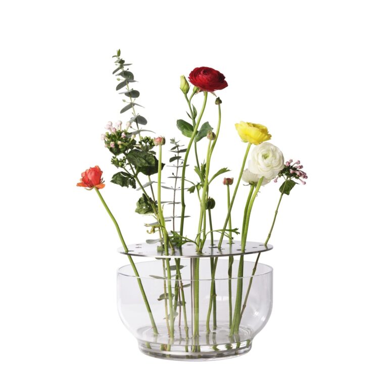 Ikebana Vase Stål