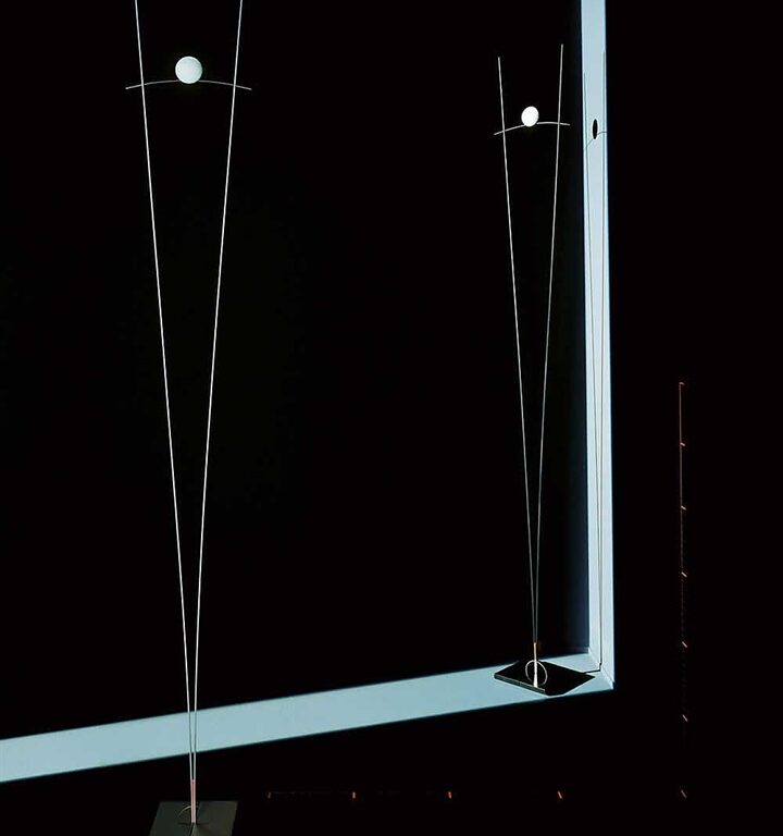 Ilios gulvlampe, sort