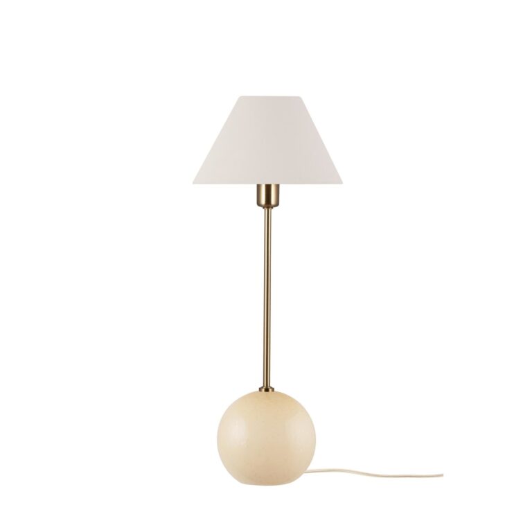 Iris 20 Bordlampe Creme
