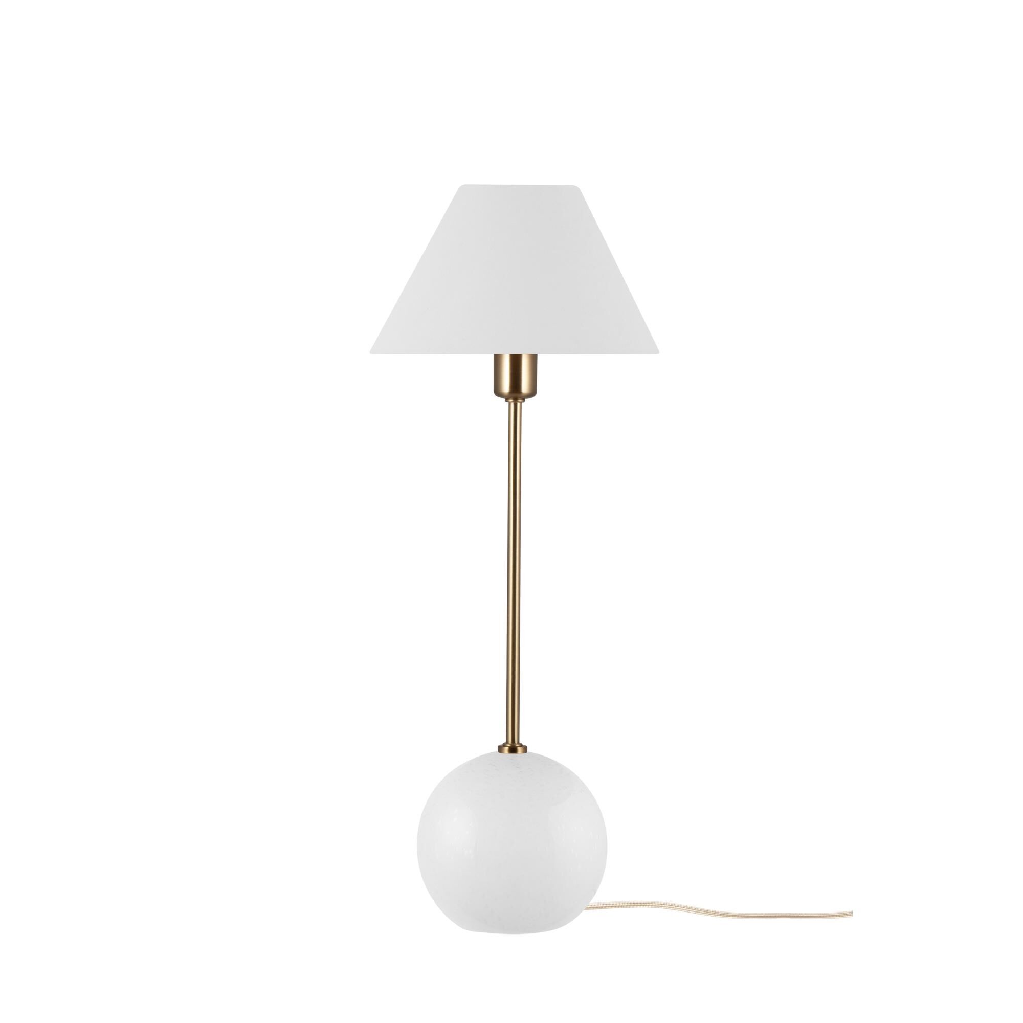 Iris 20 Bordlampe Hvid