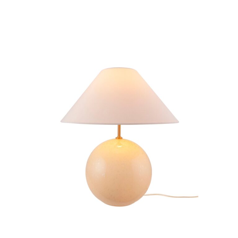 Iris 35 Bordlampe Creme