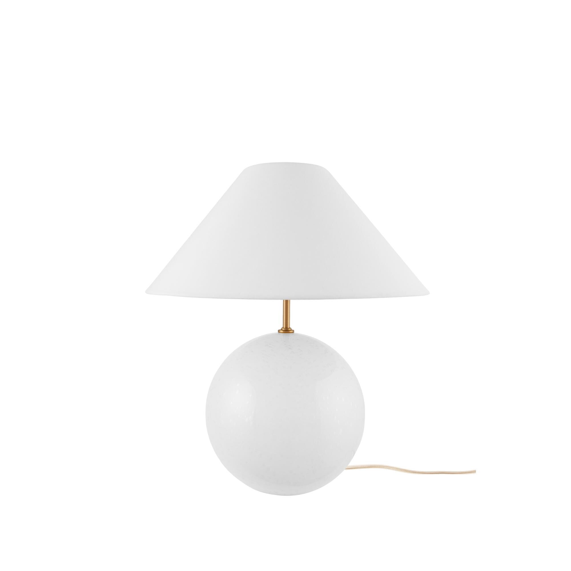 Iris 35 Bordlampe Hvid