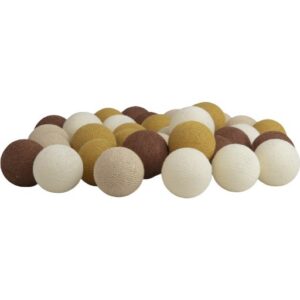 Iris Lights Biscotti lyskæde, 35 kugler