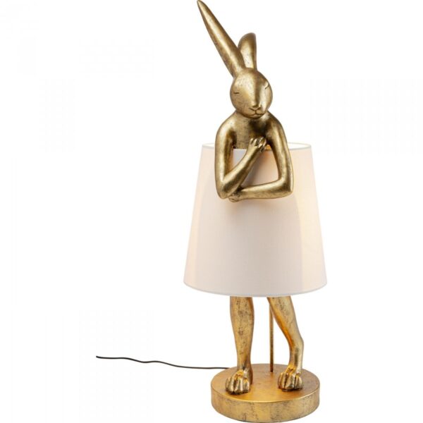 KARE DESIGN Animal Rabbit Gold bordlampe