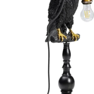 KARE DESIGN Animal Sitting Crow bordlampe