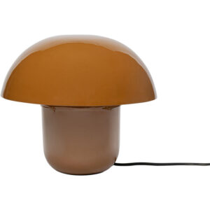 KARE DESIGN Mushroom bordlampe - brun emalje stål