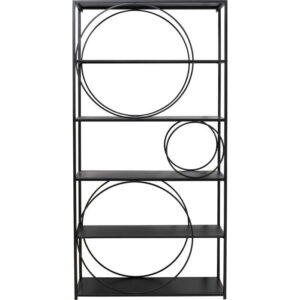 KARE DESIGN Shelf Circle reol, rektangulær - sort stål