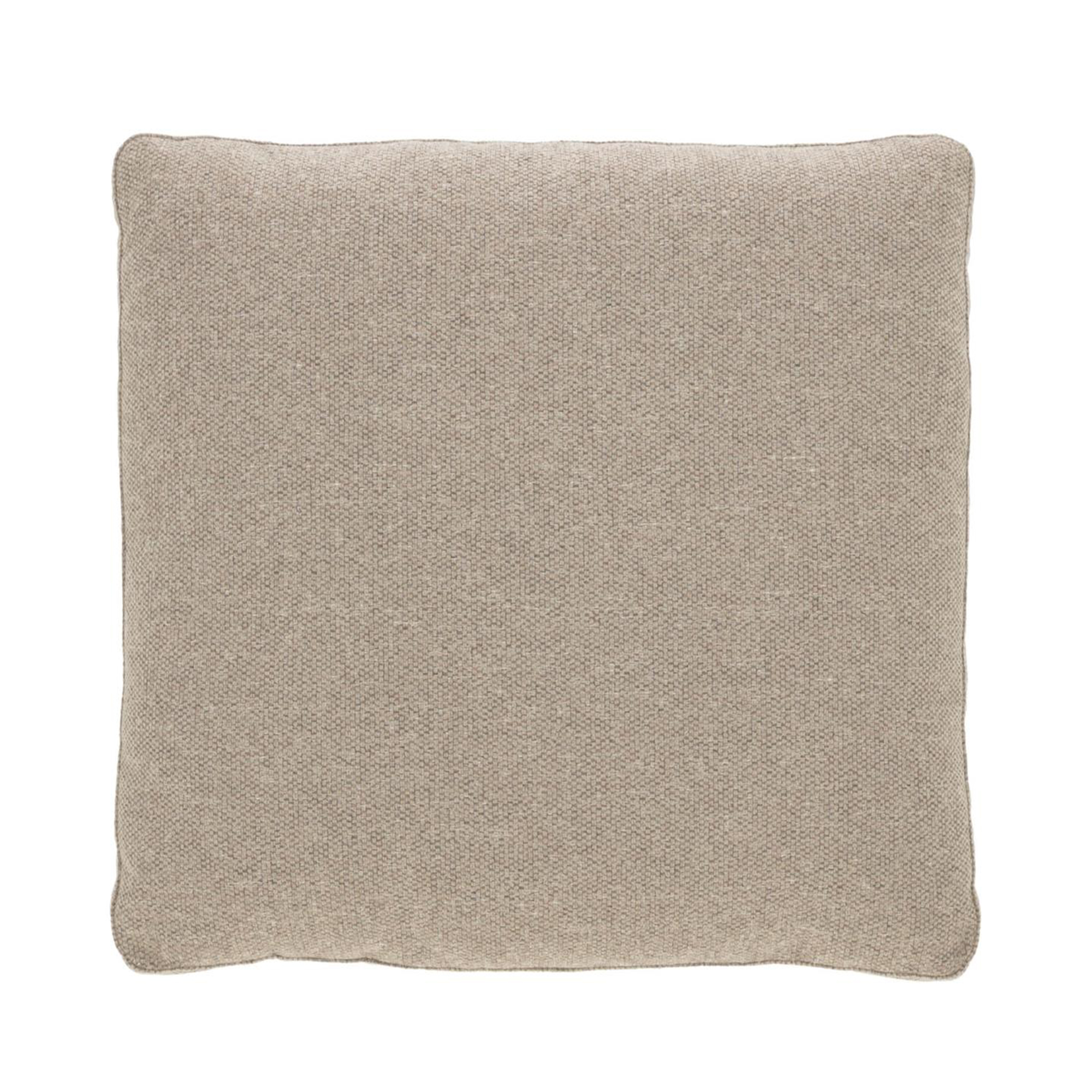 KAVE HOME Blok pude, kvadratisk - beige chenille (60x60)