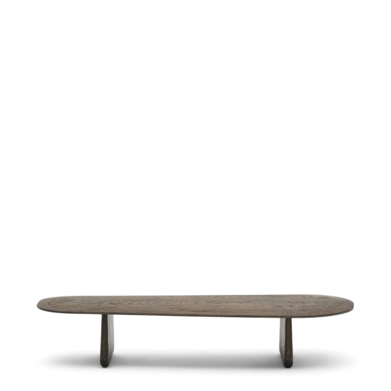 KAVE HOME Pirita sofabord - brun egetræ (146x64)