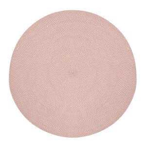 KAVE HOME Rodhe gulvtæppe, rund - terracotta polyethylen (Ø150)