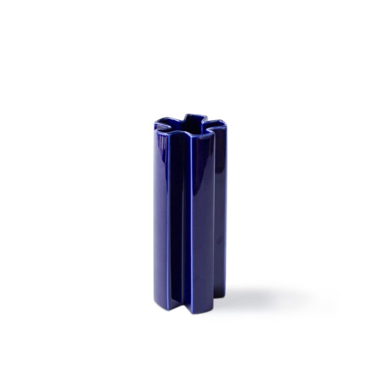 KYO Star Vase Lille Solid Blå