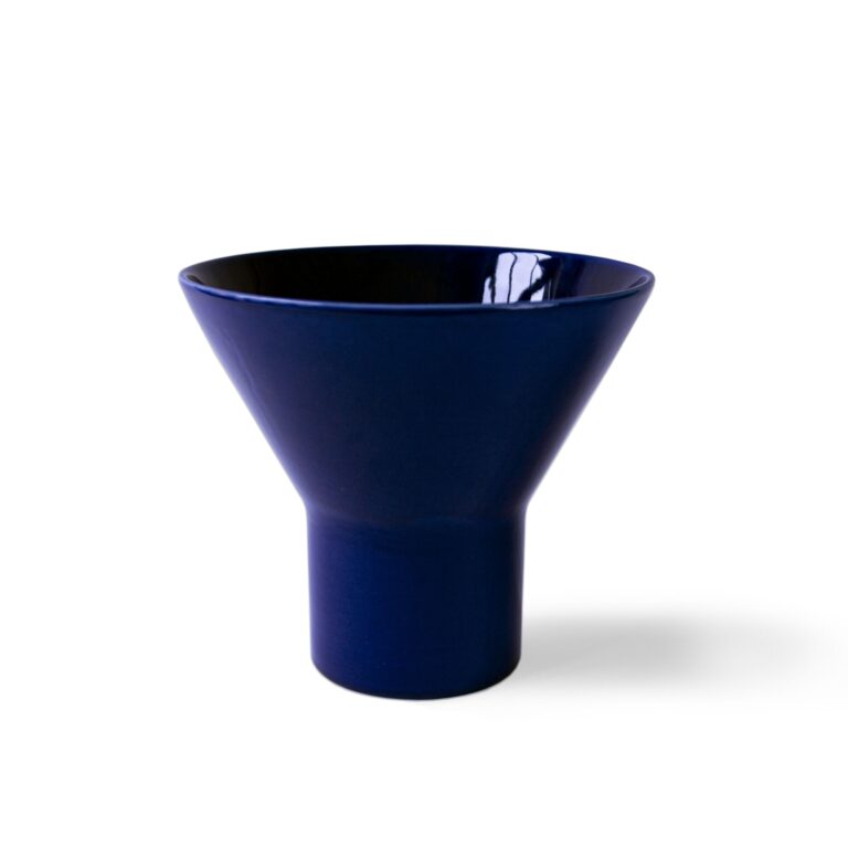 KYO Vase Stor Solid Blå